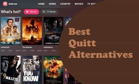 Watch popular Full HD Movies online in languages and genres like Hindi, Tamil, Telugu, Action, Romance, Comedy and more. . Quitt free movies